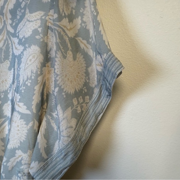 Reistor Short Sleeve Floral Print Wrap Dress Size XL - Picture 3 of 9